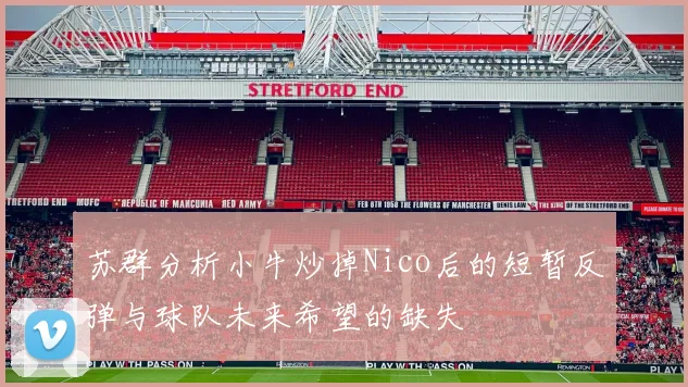 苏群分析小牛炒掉Nico后的短暂反弹与球队未来希望的缺失